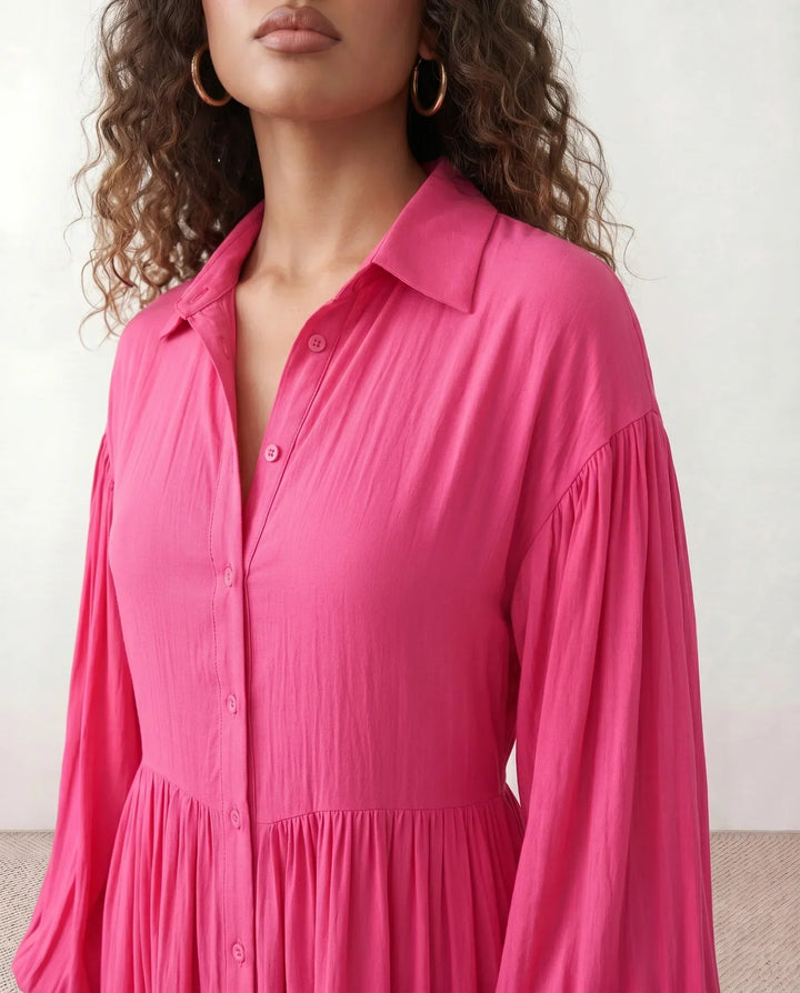 Greta | Front Slit Maxi Dress