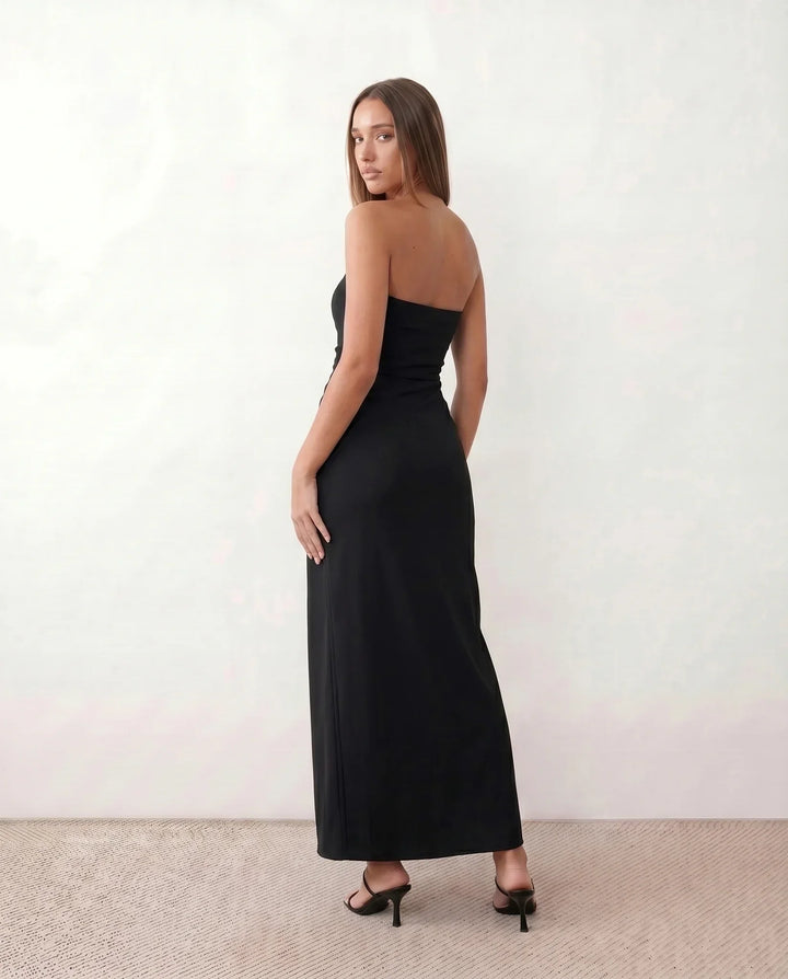 Lucia | Strapless Fitted Maxi Dress
