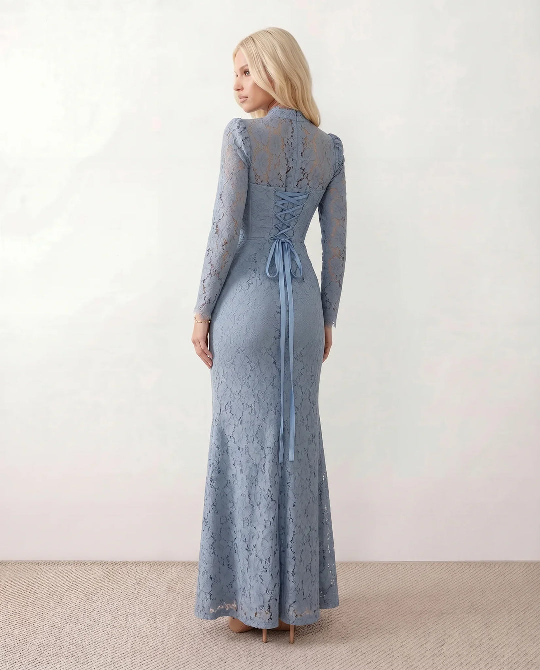 Kaia | Lace Mermaid Maxi Dress