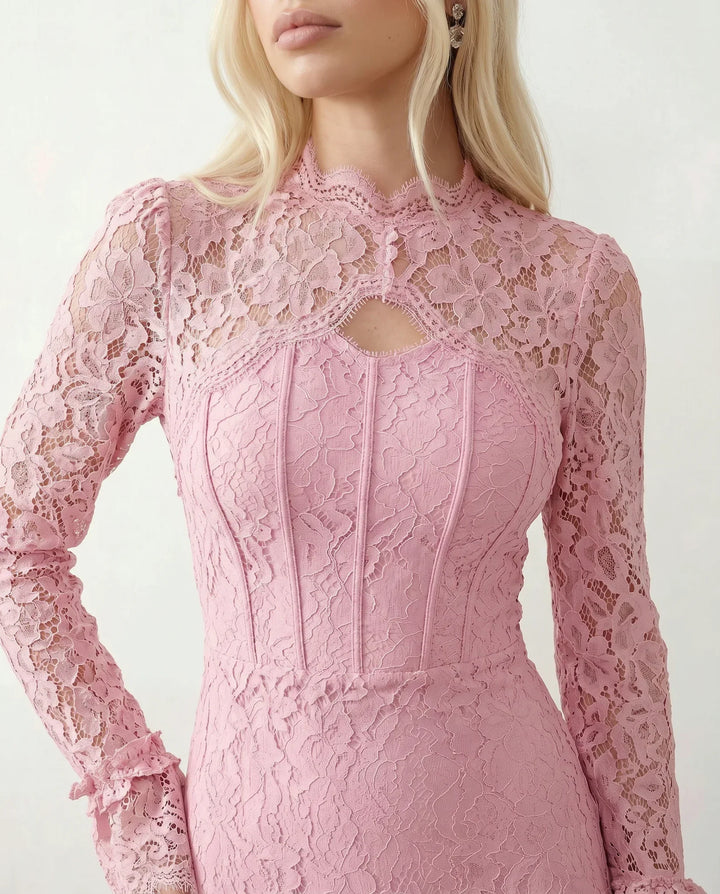 Kaia | Lace Mermaid Maxi Dress