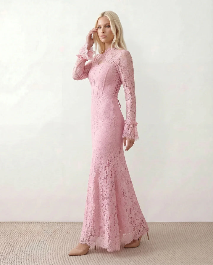 Kaia | Lace Mermaid Maxi Dress