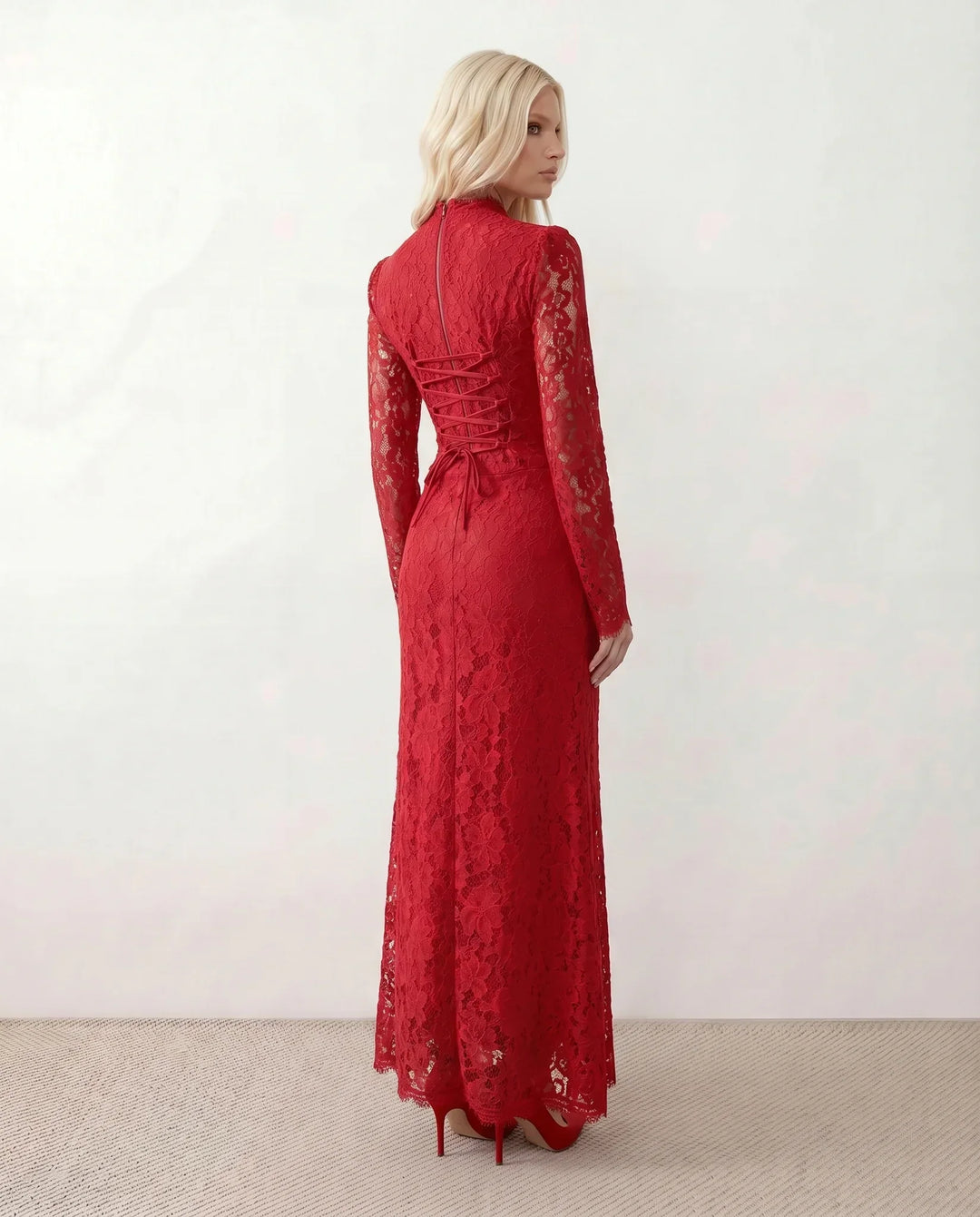 Kaia | Lace Mermaid Maxi Dress