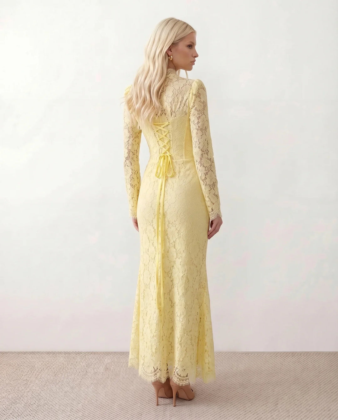 Kaia | Lace Mermaid Maxi Dress