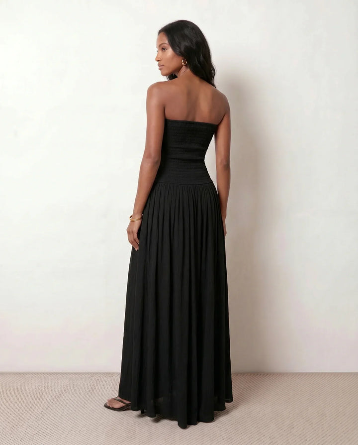Zofia | Strapless A-Line Maxi Dress