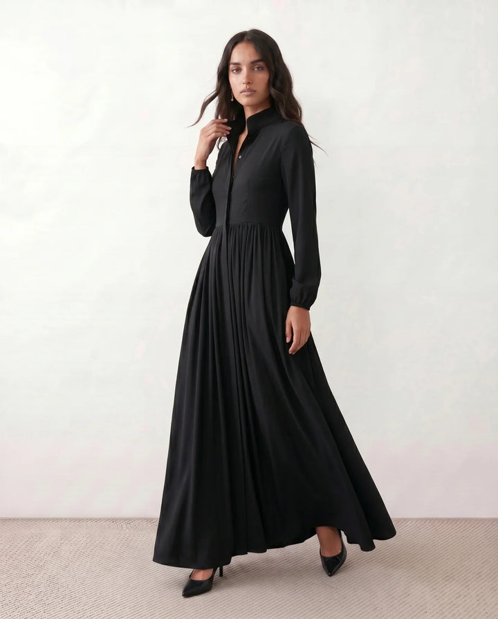 Raissa | Button Front Maxi Dress