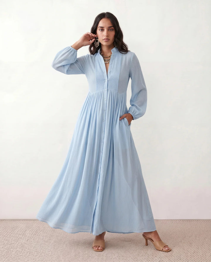 Raissa | Button Front Maxi Dress