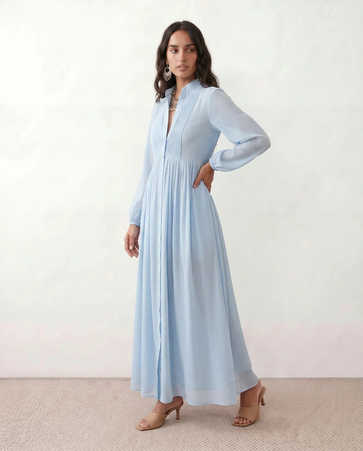Raissa | Button Front Maxi Dress