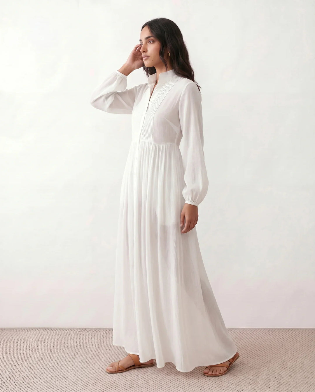 Raissa | Button Front Maxi Dress
