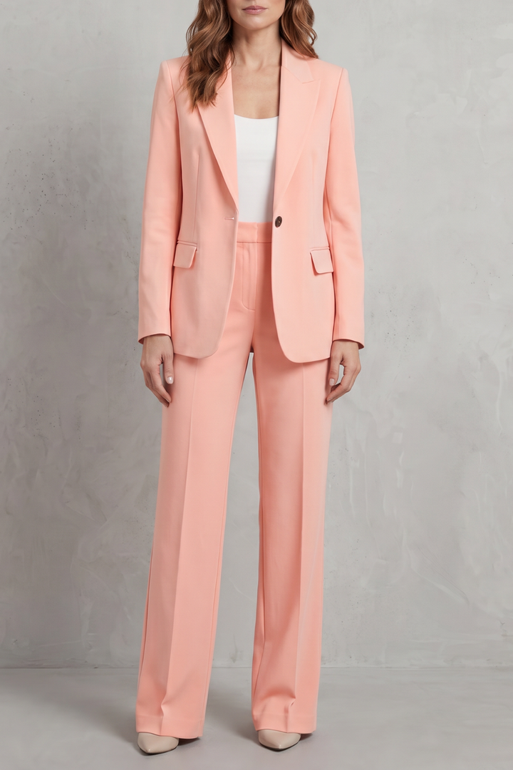 Aurelia | Tailored Long Sleeve Power Suit Set