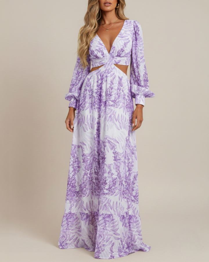 Marula | Maxi Dress with Cut-Out Waist