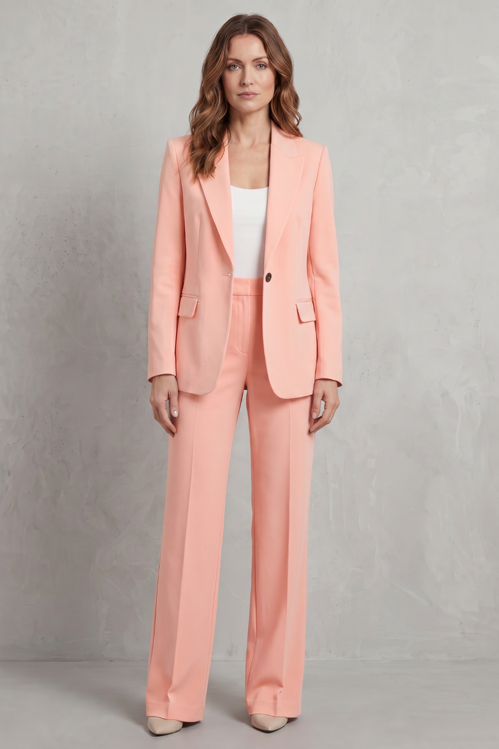 Aurelia | Tailored Long Sleeve Power Suit Set
