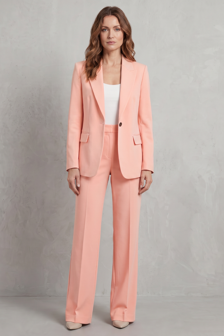 Aurelia | Tailored Long Sleeve Power Suit Set