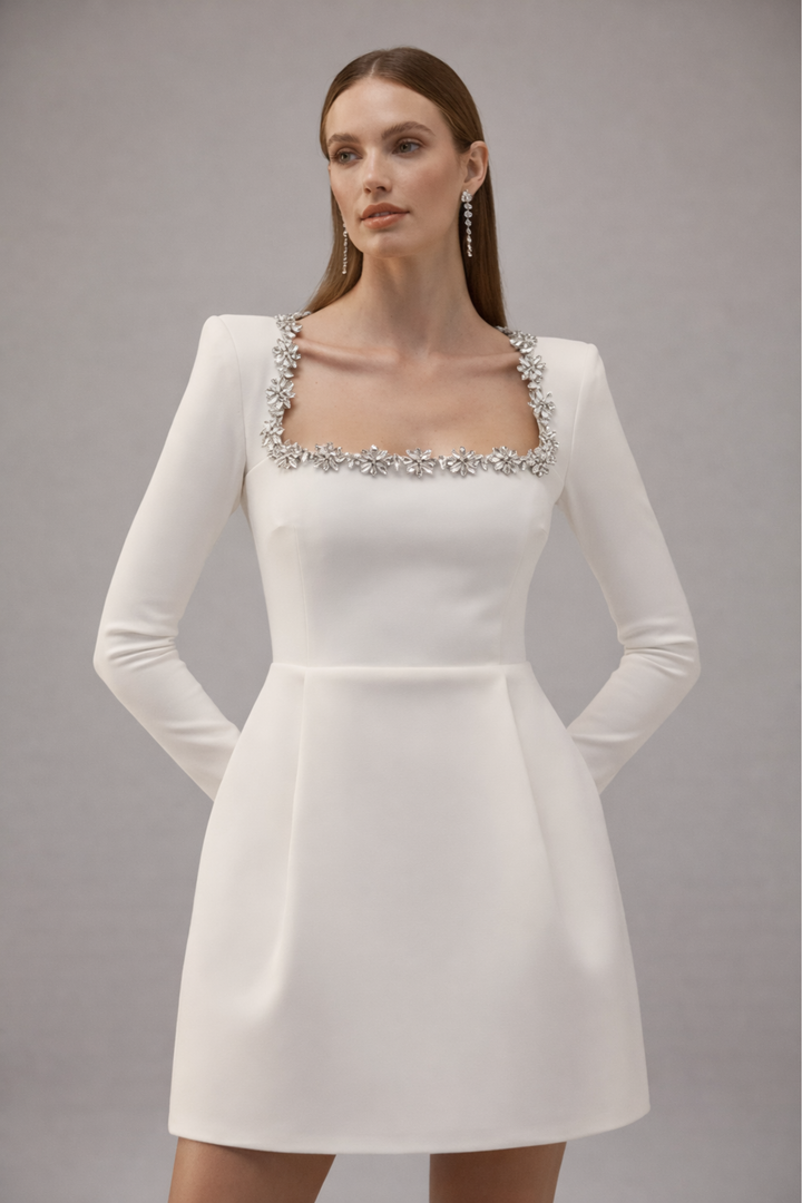 Odette | Velvet Mini Dress