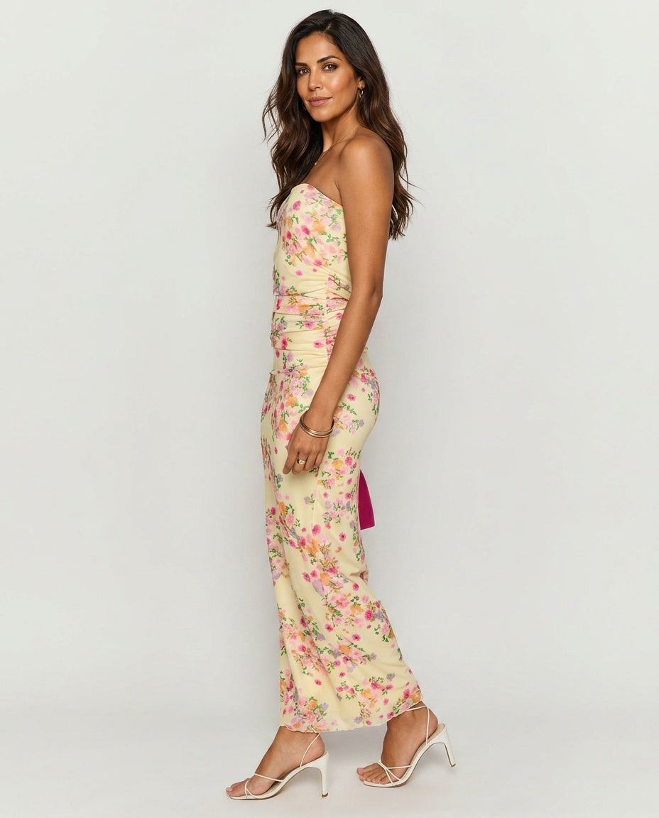 Vivienne | Floral Print Maxi Dress