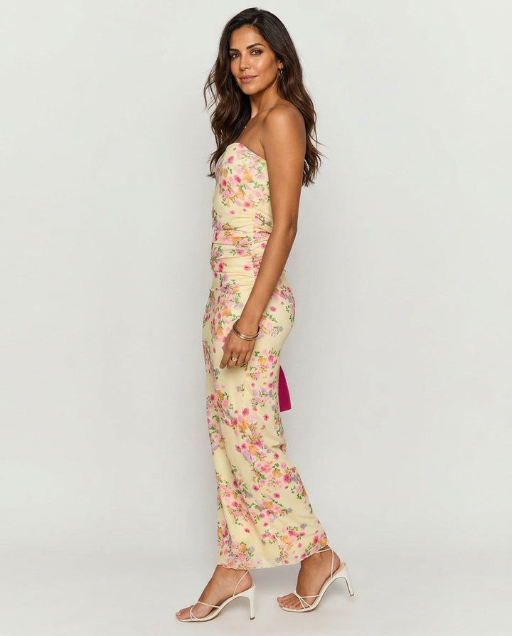 Vivienne | Floral Print Maxi Dress