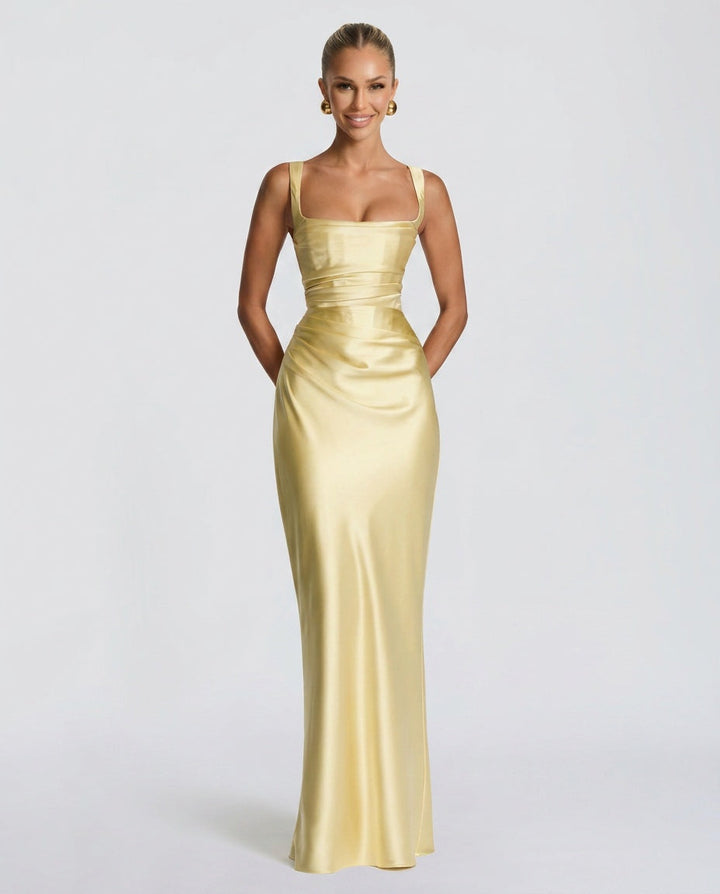 Calanthe | Sleeveless Sequin Maxi Dress