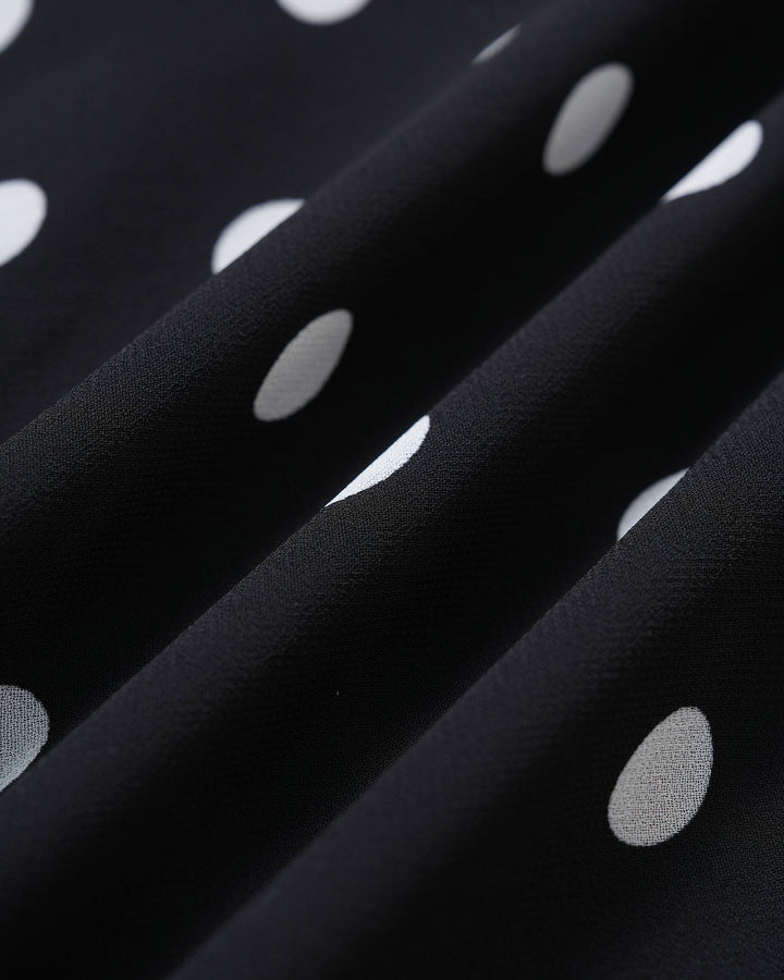 Simone | Polka Dot Slip Maxi Dress