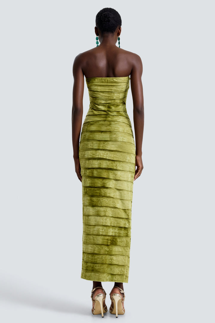 Vera | Tie Dye Off-Shoulder Sleeveless Maxi Dress