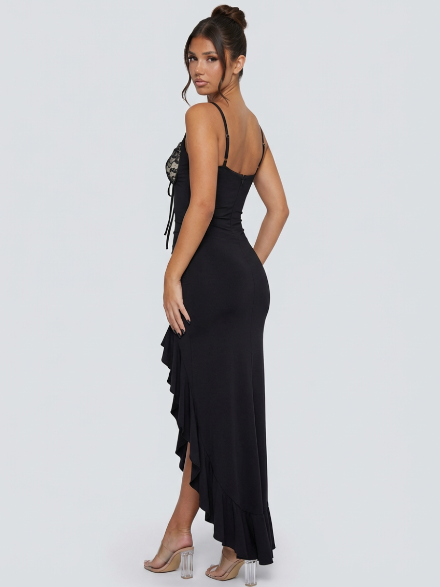 Serelise | Lace Detail Maxi Dress