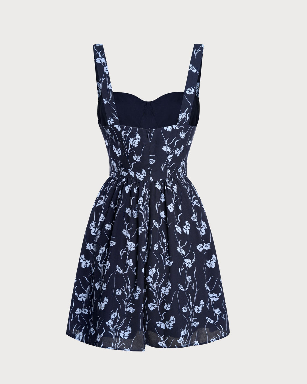 Greta | Sweetheart Floral Mini Dress