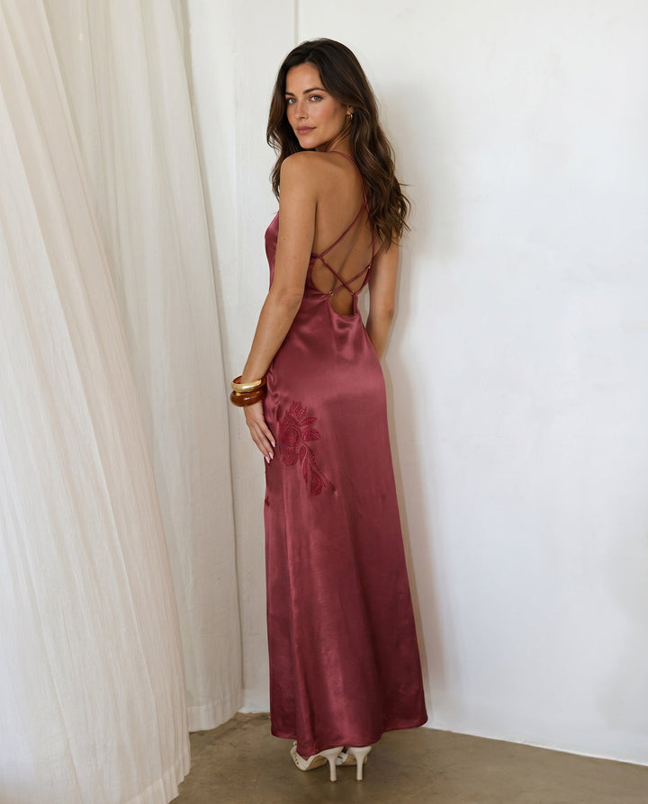 Vivienne | Beaded Maxi Dress