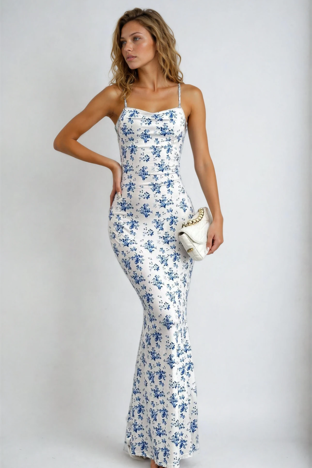 Selene | Fitted Maxi Dress