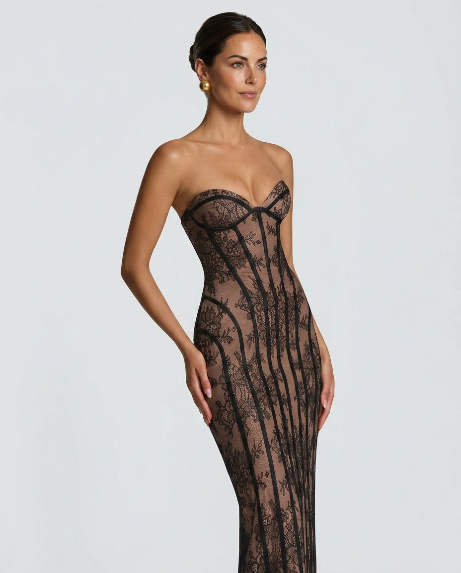 Greta | Sleeveless Side-Slit Maxi Dress