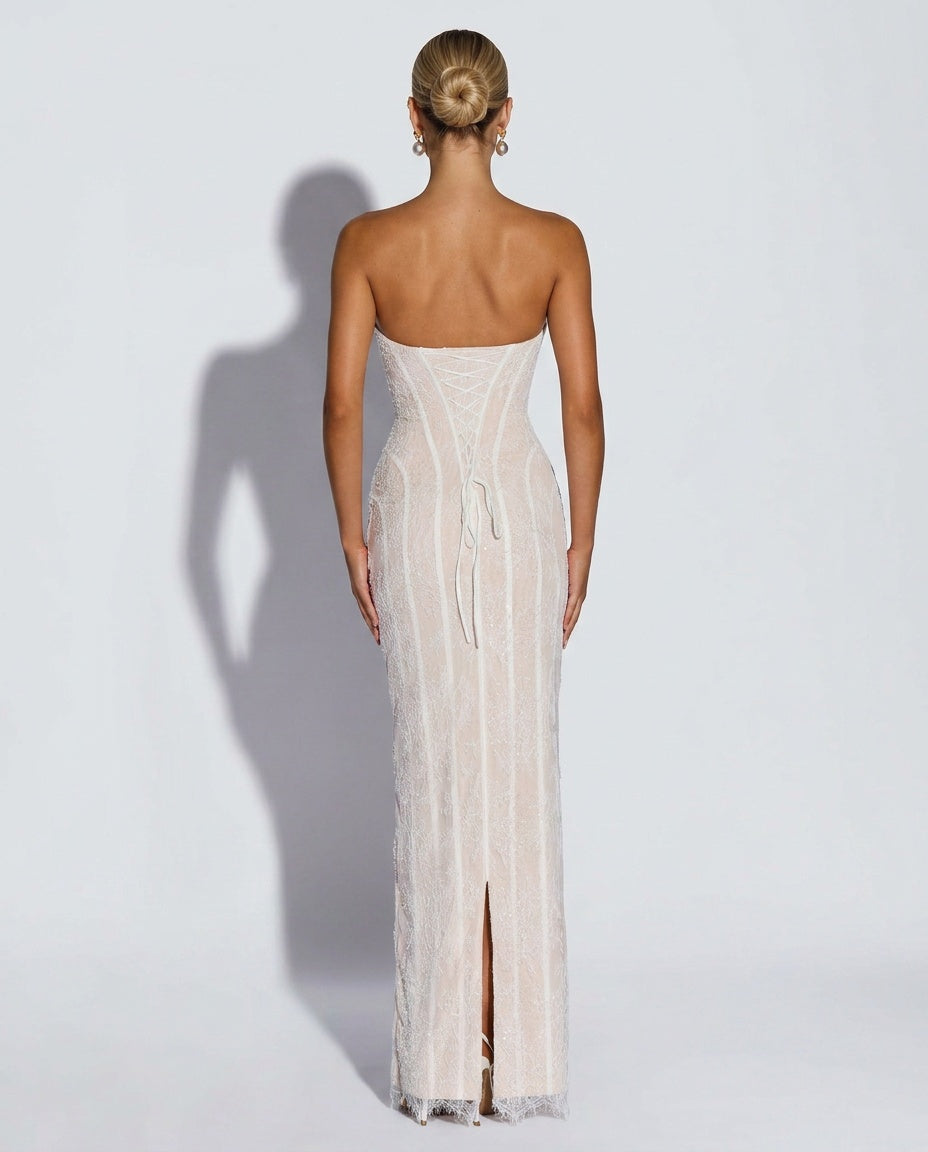 Greta | Sleeveless Side-Slit Maxi Dress