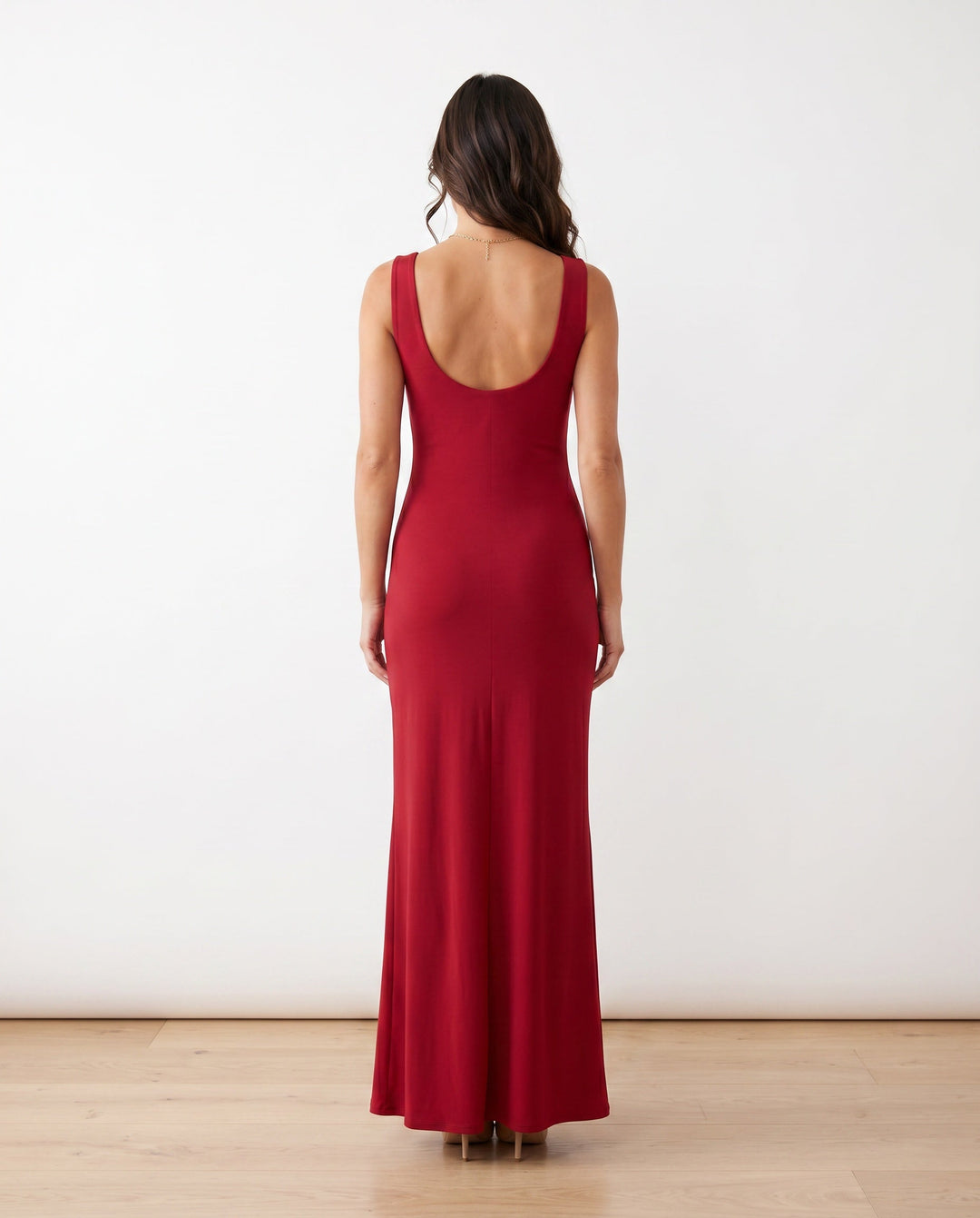 Vendula | Backless Bow Detail Maxi Dress