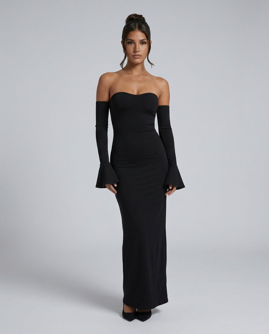 Catrina | Mermaid Strapless Maxi Dress