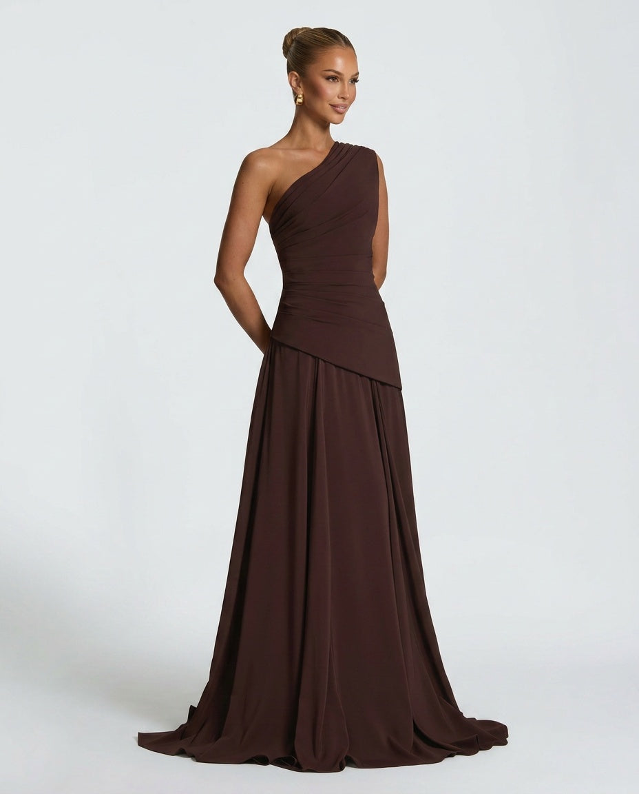 Seraphina | Halter Neck Flowy Maxi Dress