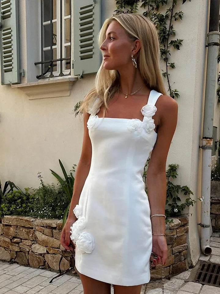 Lisette | Floral Appliqué Cocktail Mini