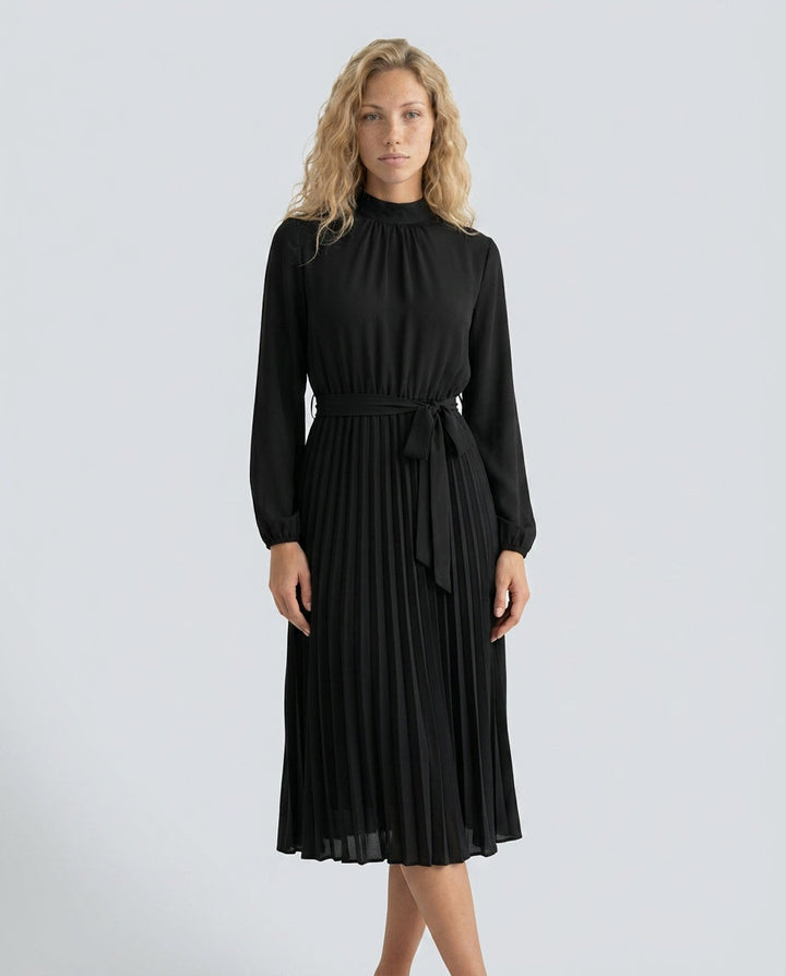 Celeste | Pleated Midi Dress