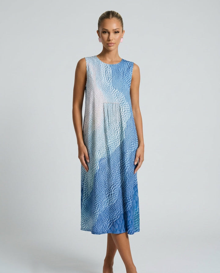Priya | Printed Flowy Midi Dress