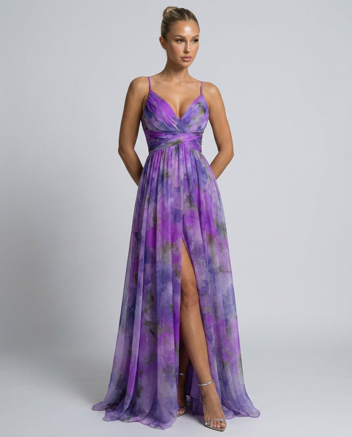 Floraya | Floral Print Maxi Dress