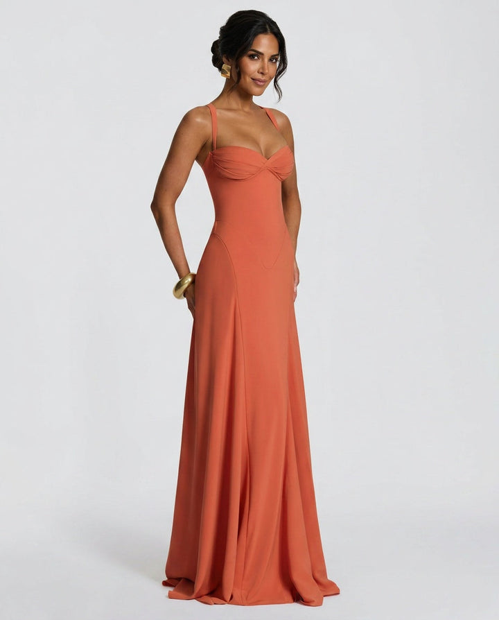 Imogen | Tiered Ruffle Maxi Dress