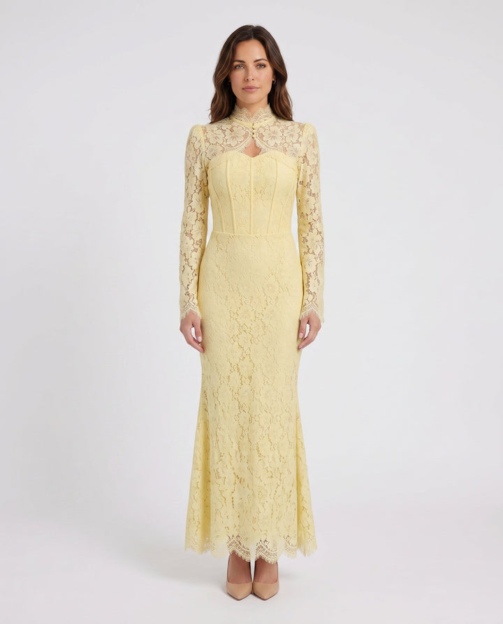 Kaia | Lace Mermaid Maxi Dress