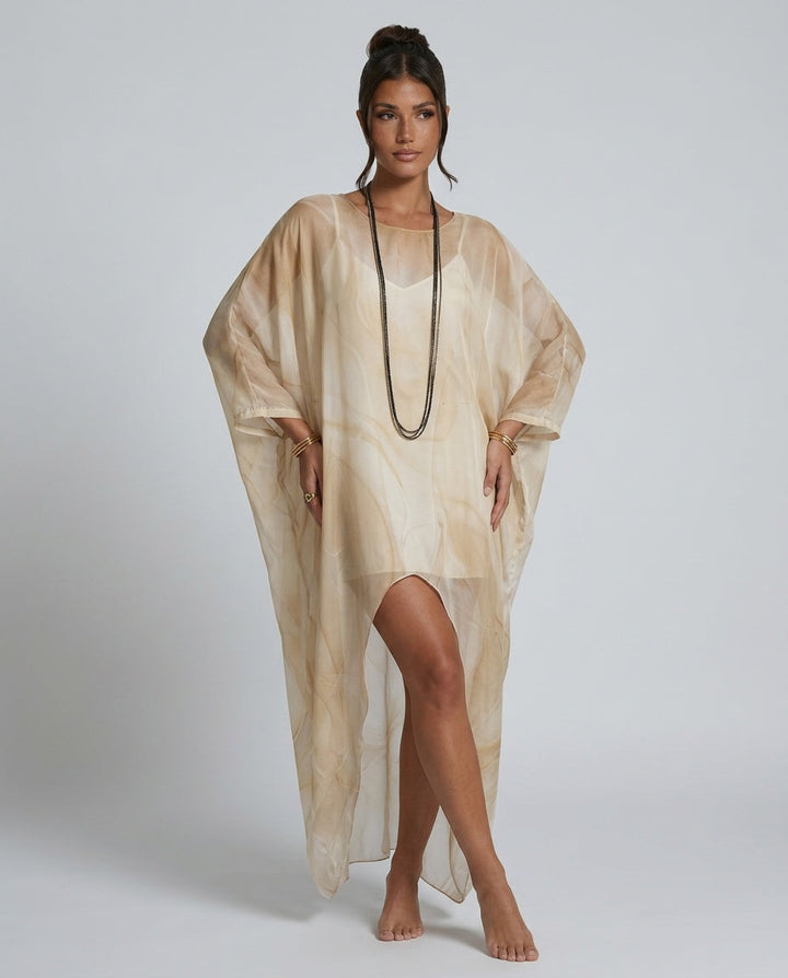 Lena | Tummy-Coverage Relaxed Maxi Dress