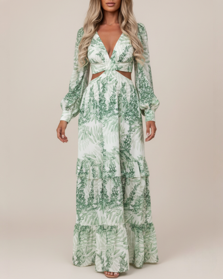 Marula | Maxi Dress with Cut-Out Waist