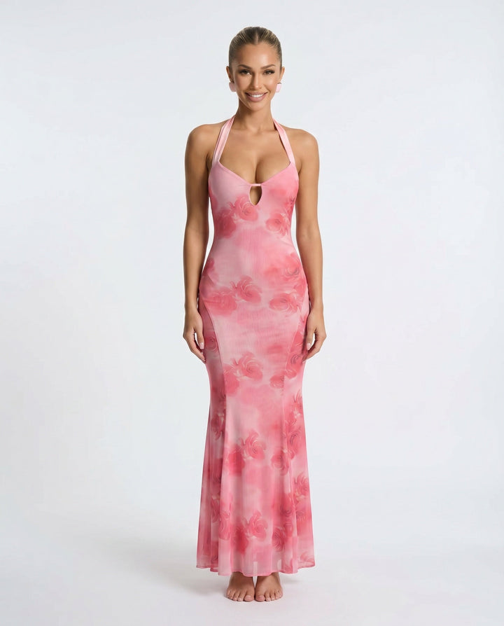 Serelle | Spaghetti Strap Mermaid Maxi Dress