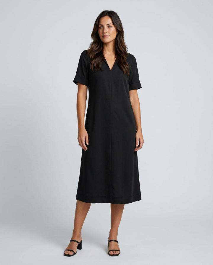 Julia | Classic Striped Shirt Dress