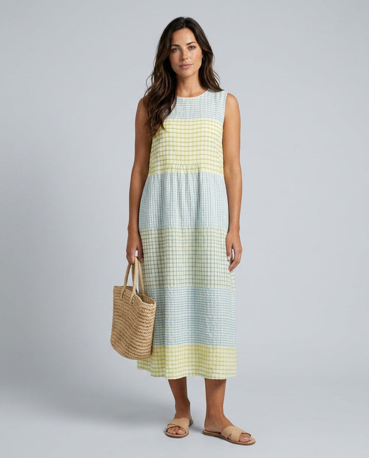 Priya | Printed Flowy Midi Dress