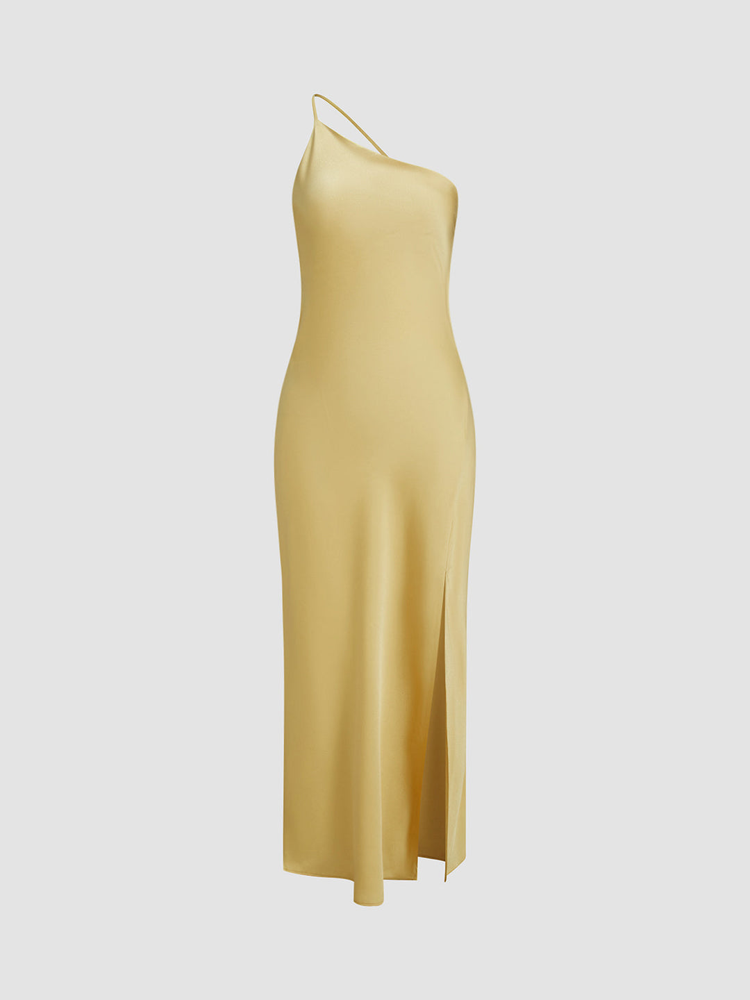 Reva | Open Back Satin Maxi Dress