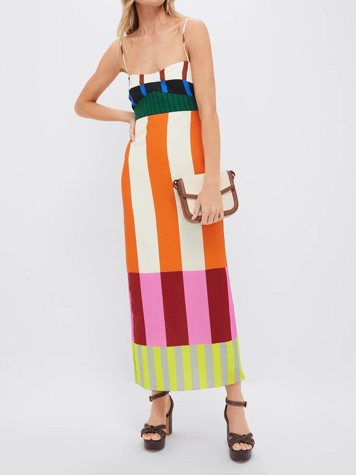 Paloma | Floral Maxi with Tie Waist