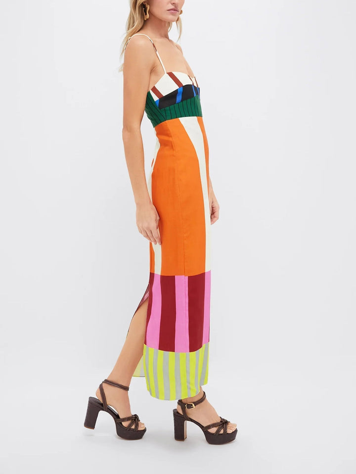 Paloma | Floral Maxi with Tie Waist