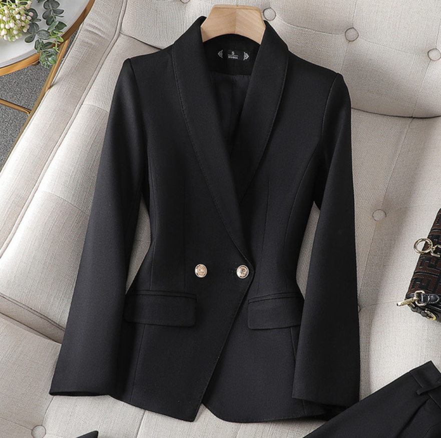 Isolde | Tweed-Look Blazer &amp; Trousers Co-ord Set