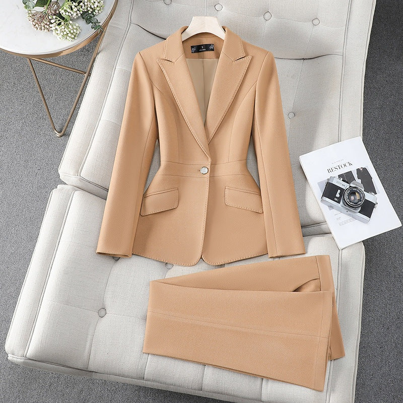 Isolde | Tweed-Look Blazer &amp; Trousers Co-ord Set