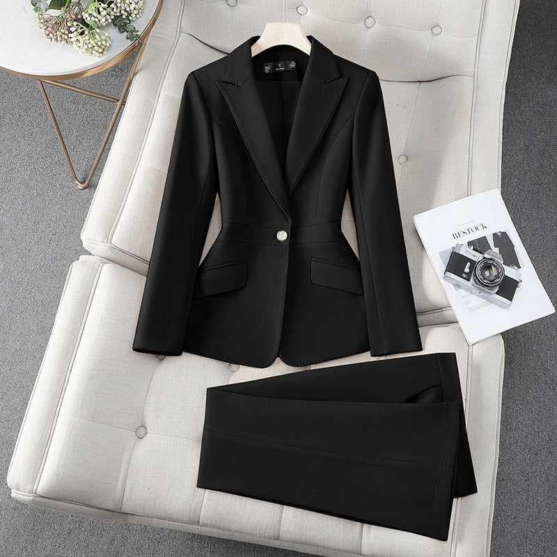 Isolde | Tweed-Look Blazer &amp; Trousers Co-ord Set