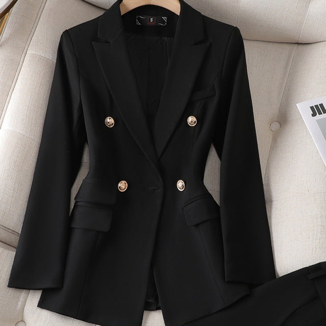 Camille | Tailored Blazer &amp; Wide-Leg Trouser Set