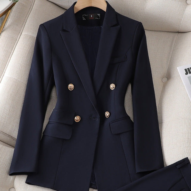 Camille | Tailored Blazer &amp; Wide-Leg Trouser Set